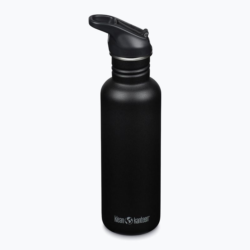 Cestovní láhev Klean Kanteen Classic Flip Seal Sport 800 ml black