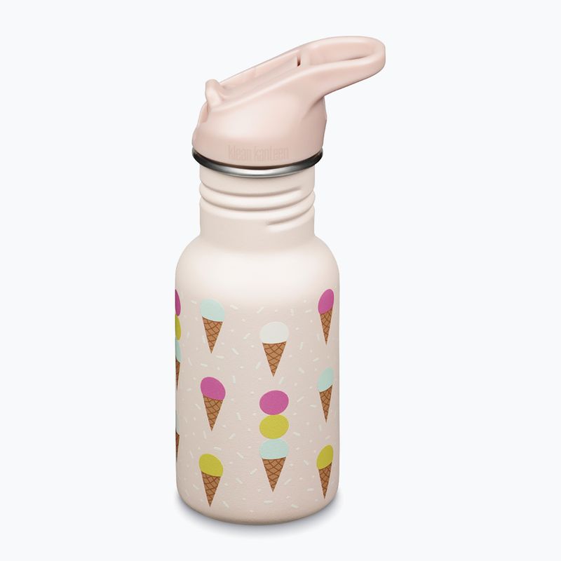 Dětská cestovní láhev Klean Kanteen Flip Seal Sport Cap Straw 355 ml ice cream 2