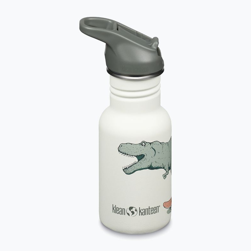 Dětská cestovní láhev Klean Kanteen Flip Seal Sport Cap Straw 355 ml dino skate