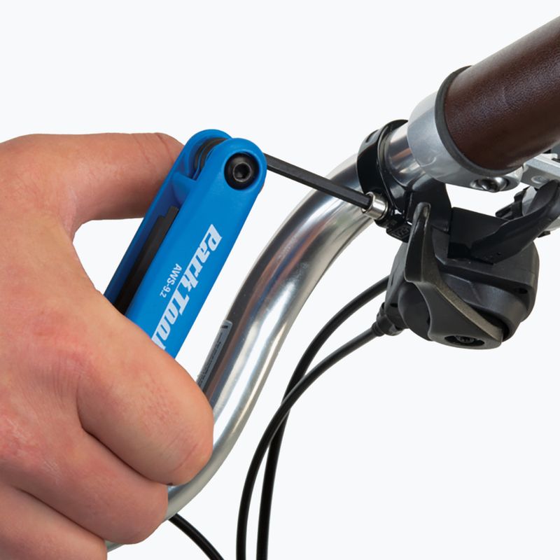 imbusový klíč/šroubový klíč. Park Tool AWS-9.2 černý/modrý 4