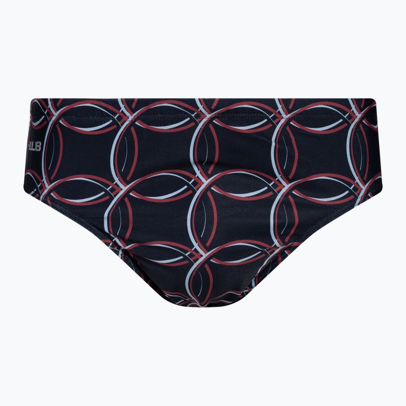Pánské plavky HUUB Ali Brownlee Brief černé ALIBRIEFS