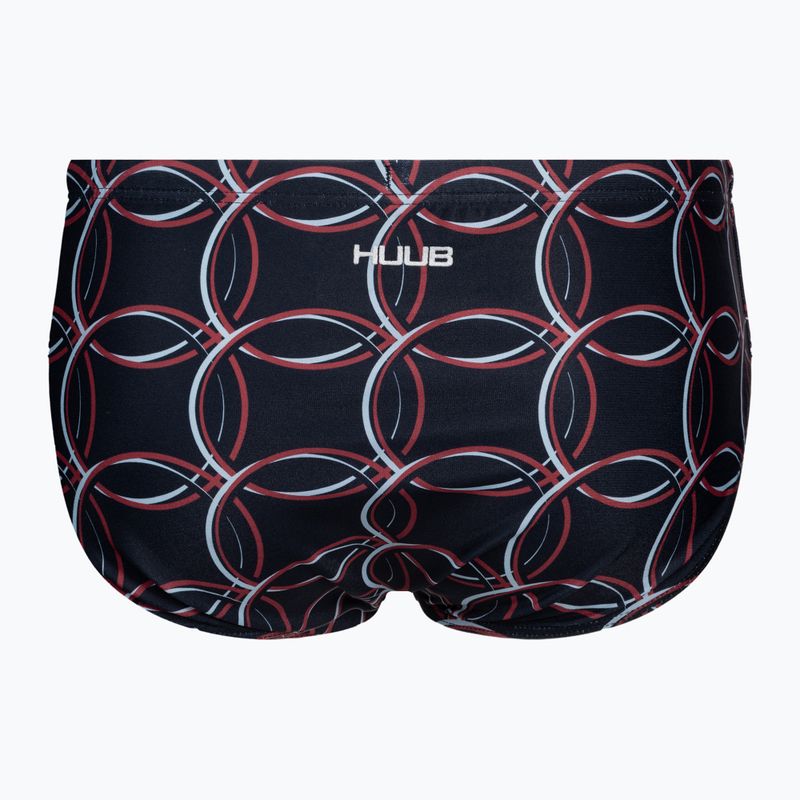 Pánské plavky HUUB Ali Brownlee Brief černé ALIBRIEFS 2