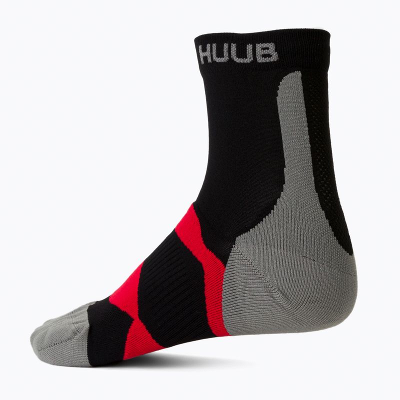 HUUB Active Sock tréninkové ponožky černé COMACSOCK 2