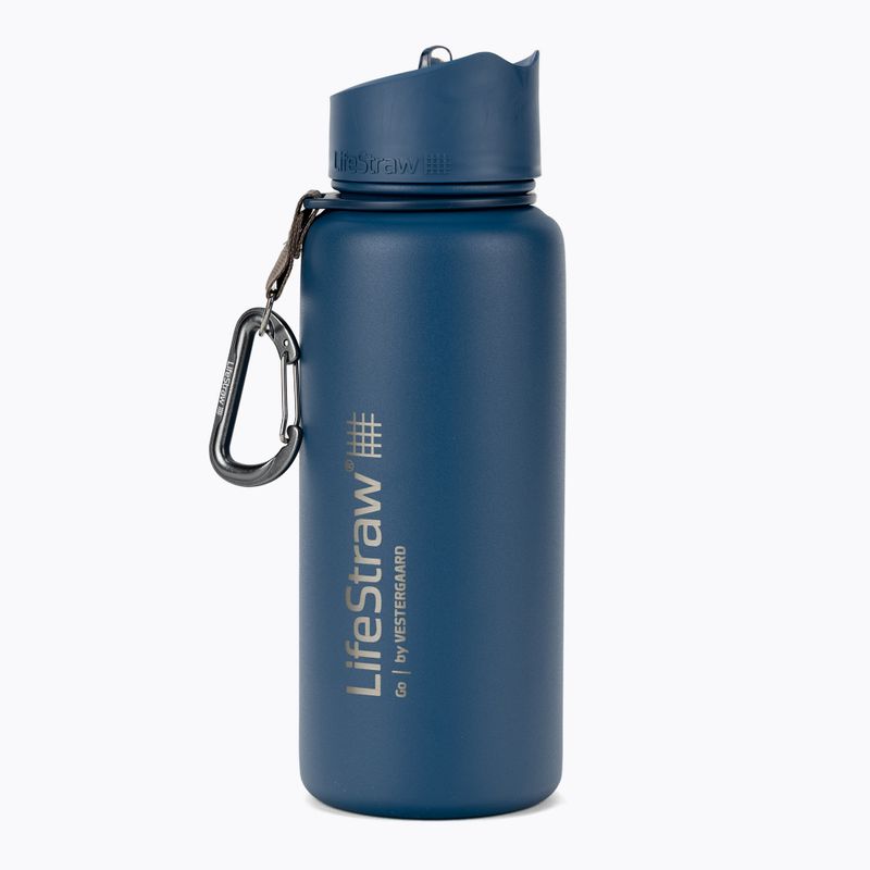 Lifestraw Go Nerezová láhev 710 ml modrá LSGOSSMB1