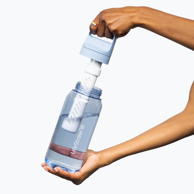 Cestovní láhev Lifestraw Go 2.0 z filtrem 1 l icelandic blue 3