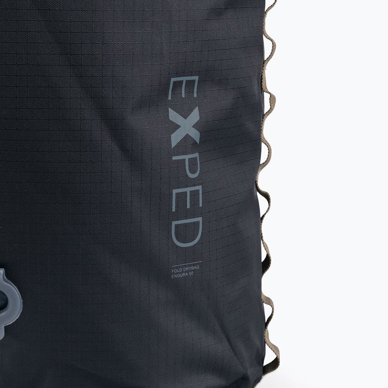 Voděodolný vak Exped Fold Drybag Endura 50L černý EXP-50 3