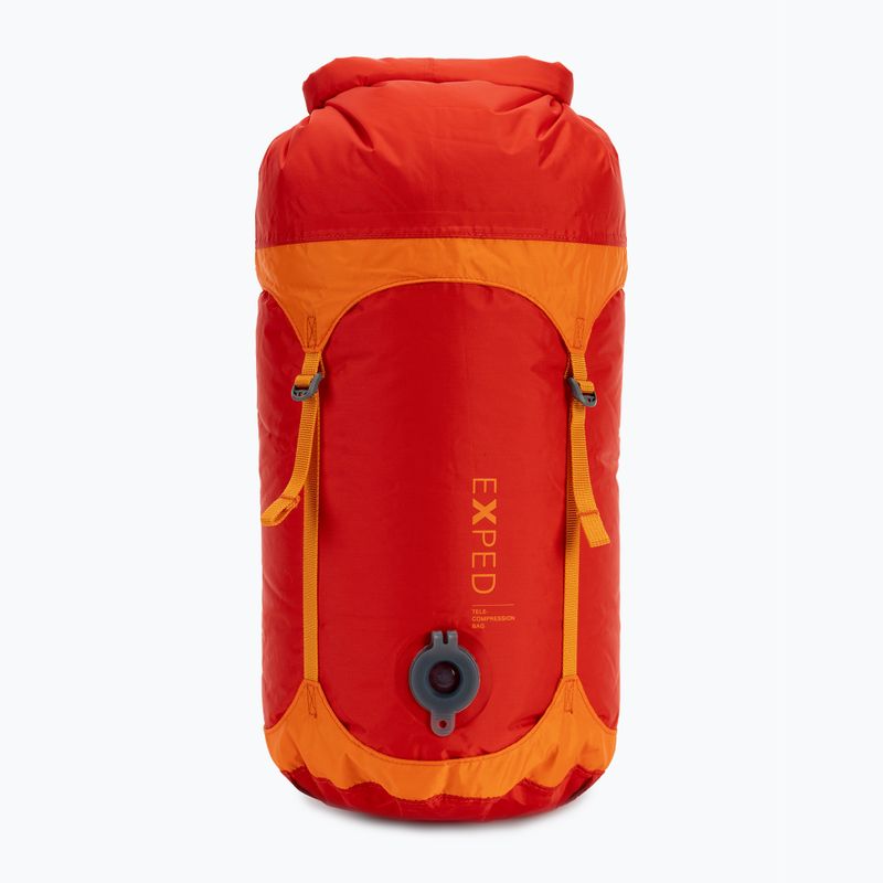 Kompresní vak Exped Waterproof Telecompression 13L červený EXP-BAG