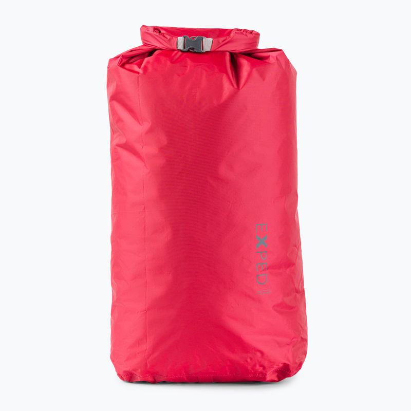 Voděodolný vak Exped Fold Drybag 22L červený EXP-DRYBAG