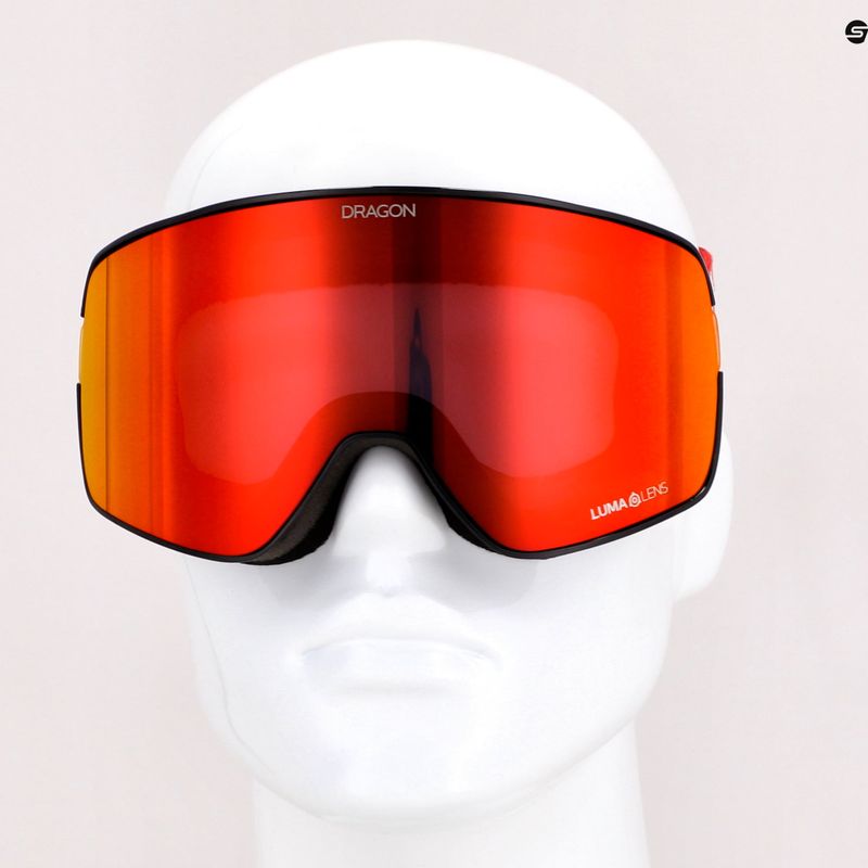 Lyžařské brýle Dragon NFX2 černo-červené 40458-023 7