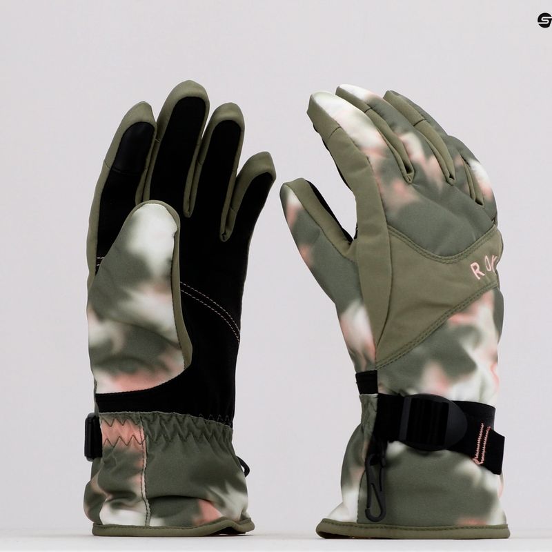 Dámské snowboardové rukavice ROXY Jetty 2021 deep lichen green nimal 6