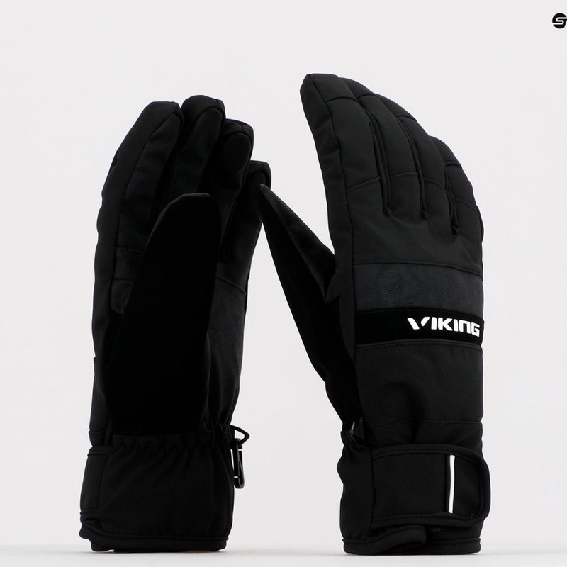Pánské lyžařské rukavice Viking Masumi Ski černé 110231464 09 9