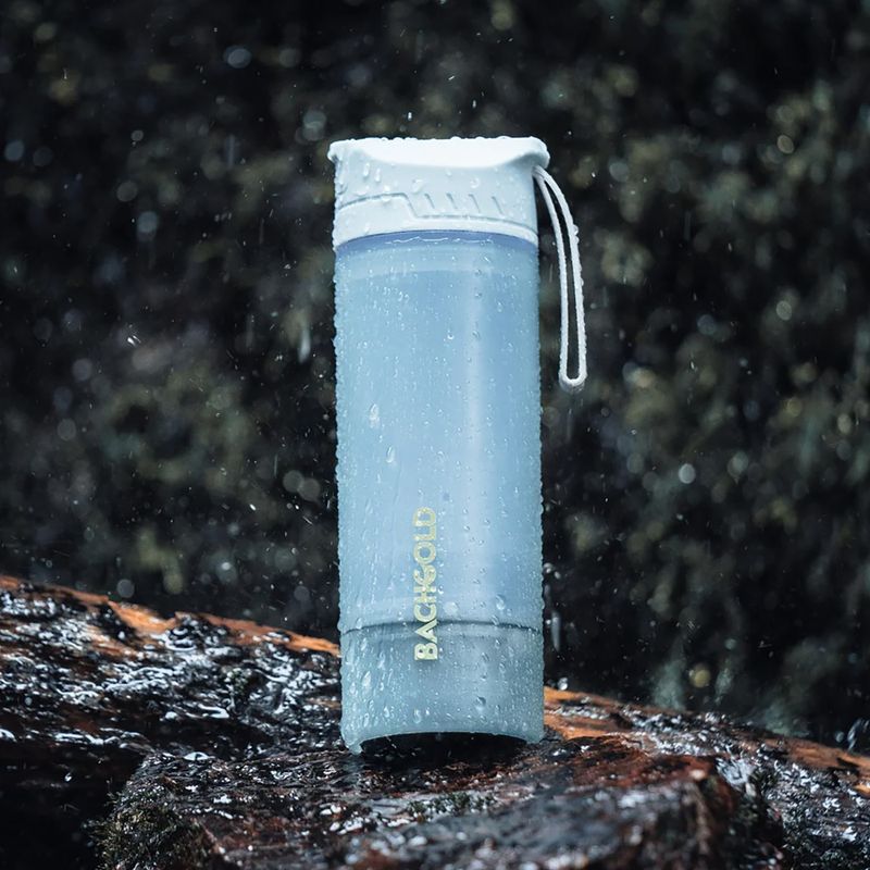 Cestovní láhev s filtrem  Bachgold Selfpress Waterfilter 500 ml white 8