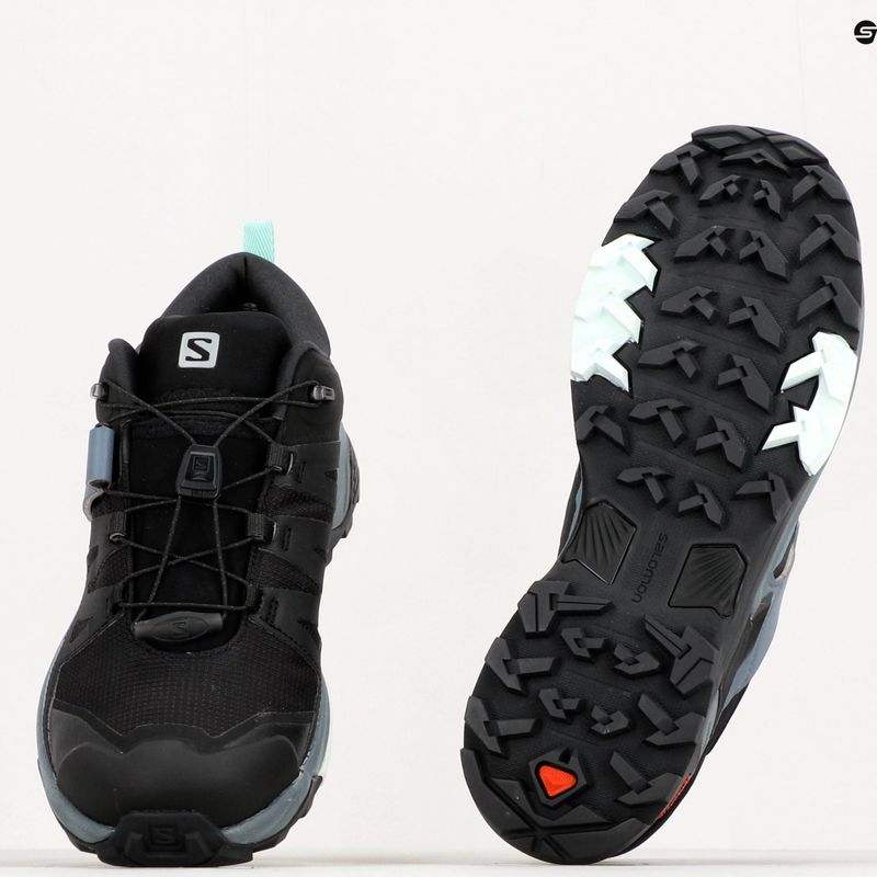 Dámské trekové boty Salomon X Ultra 4 GTX grey-black L41289600 12