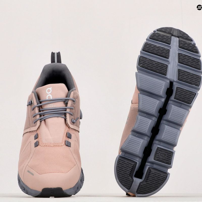 Dámská běžecká obuv ON Cloud 5 Waterproof pink 5998527 11