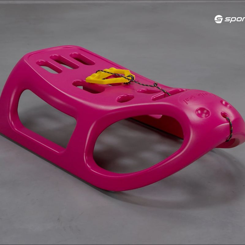 Sáňky Prosperplast LITTLE SEAL růžové ISBSEAL-205C 5