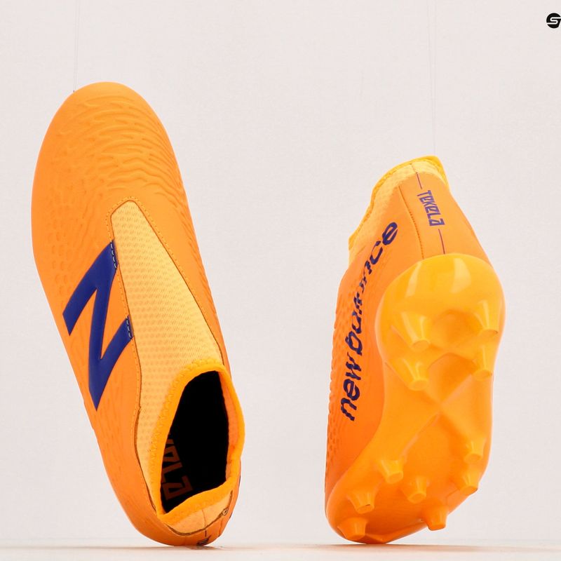 Dětské kopačky New Balance Tekela V3+ Magique FG orange JST3FD35.M.045 10