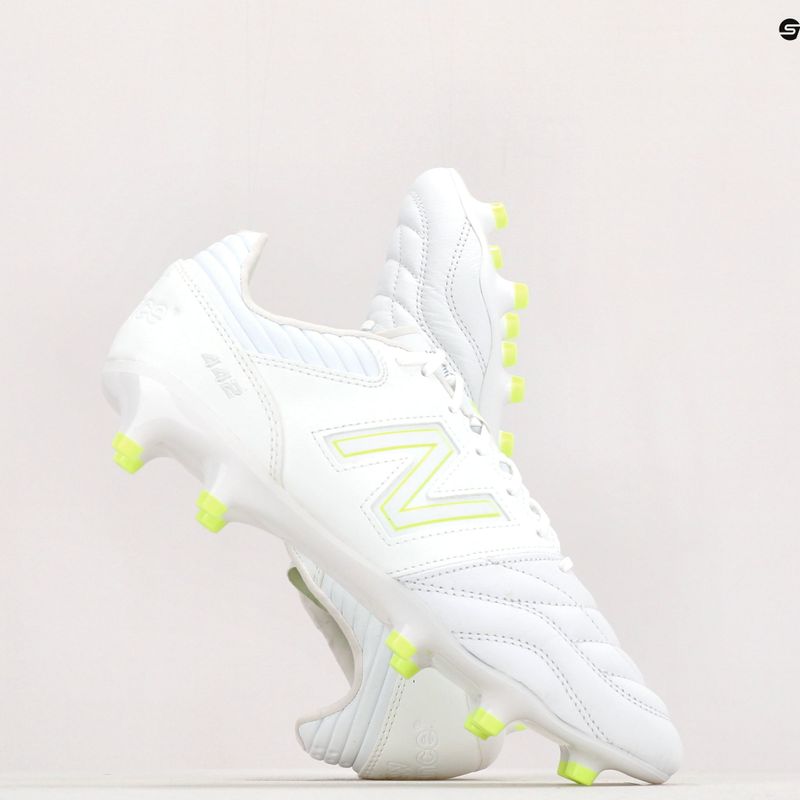 New Balance 442 V2 Pro FG pánské kopačky bílé MS41FWW2.D.085 11