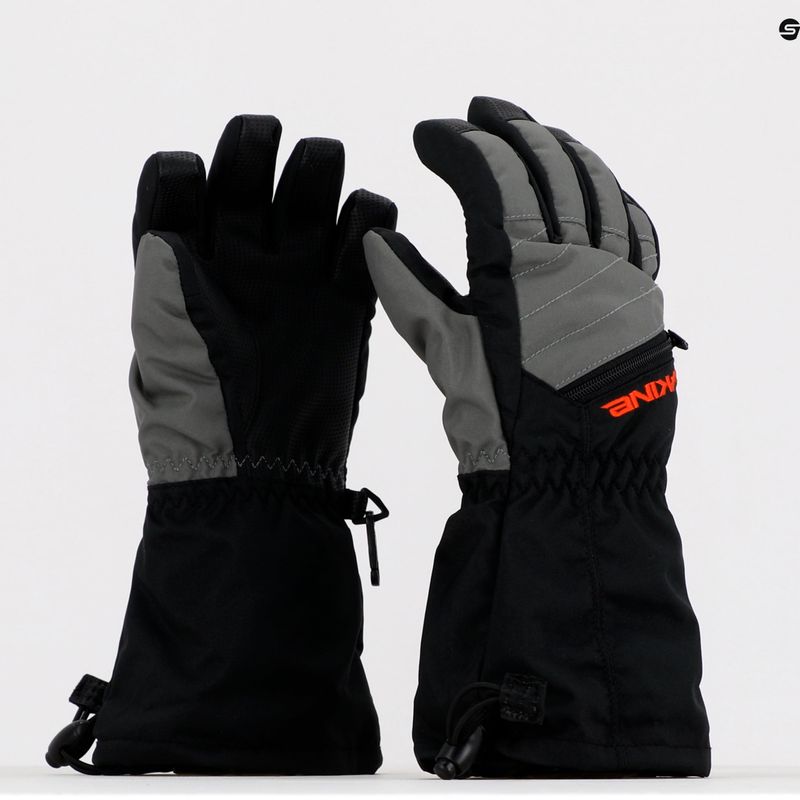 Dětské snowboardové rukavice Dakine Tracker šedé D10003189 6