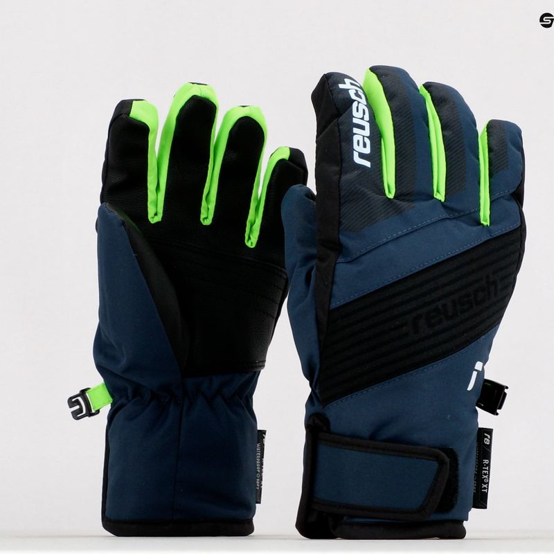 Dětské lyžařské rukavice Reusch Duke R-Tex XT navy blue/black 62/61/212 6
