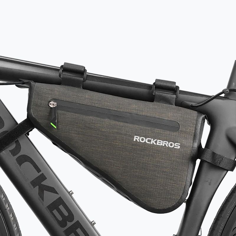 Brašna na rám kola Rockbros AS-017 5 l dark green