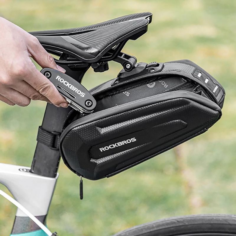 Podsedlová brašna na kolo Rockbros B69 1,8 l black 7