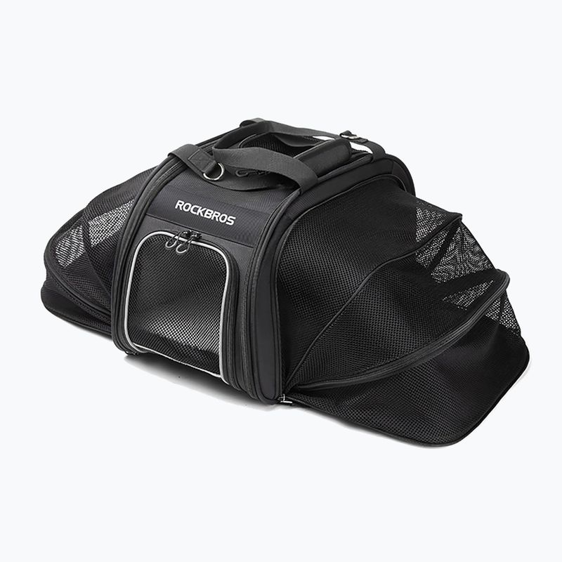 Brašna na kolo Rockbros pet carrier 30140028 25 l black 3