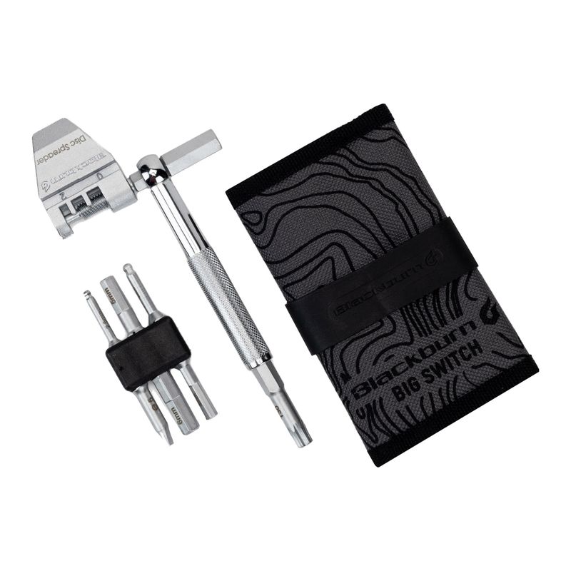 Blackburn Big Switch Multi Tool 15 funkcí klíče na kolo stříbrný BBN-7097804