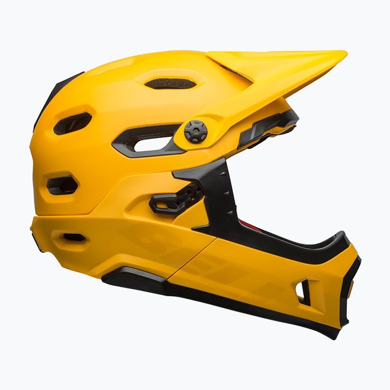 Cyklistická přilba Bell FF Super DH MIPS Spherical matte gloss yellow/black 2