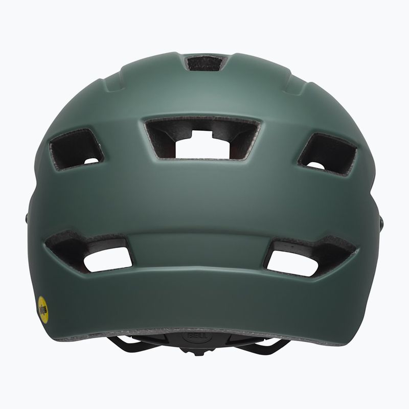 Dětská cyklistická přilba Bell Sidetrack Integrated MIPS matte dark green/orange 3