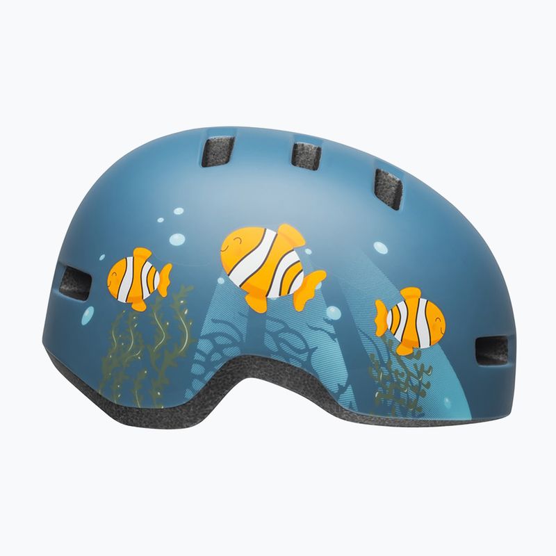 Dětská cyklistická přilba Bell Lil Ripper clown fish matte gray/blue 2