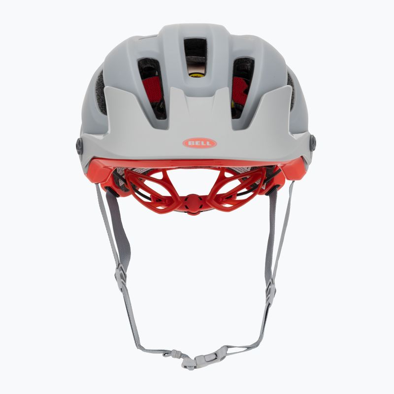 Cyklistická přilba Bell 4Forty Integrated MIPS matte gloss gray/crimson 2