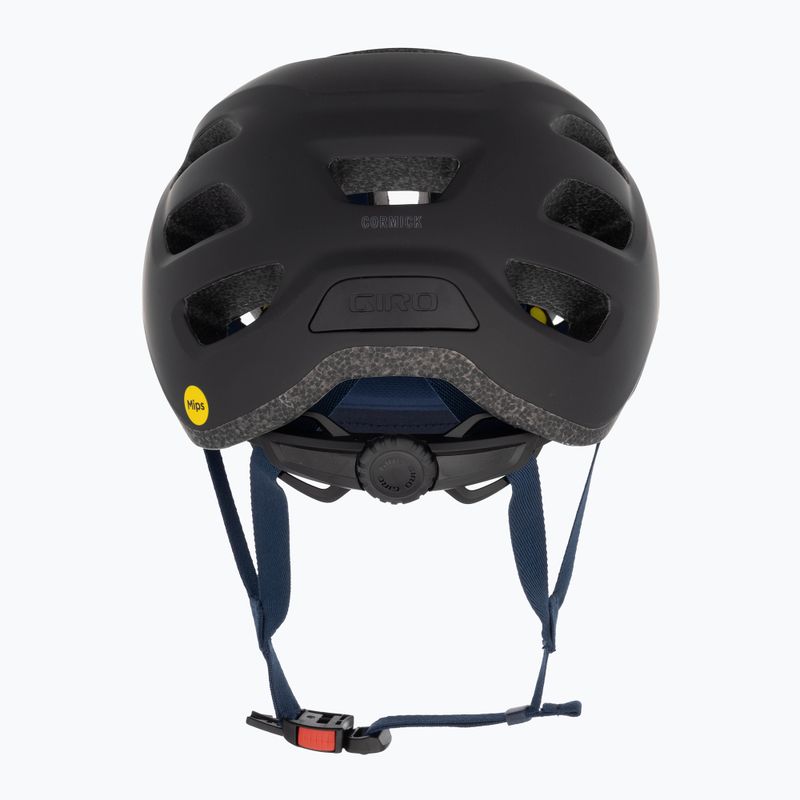 Cyklistická helma Giro Cormick Integrated MIPS XL matte black/dark blue 3