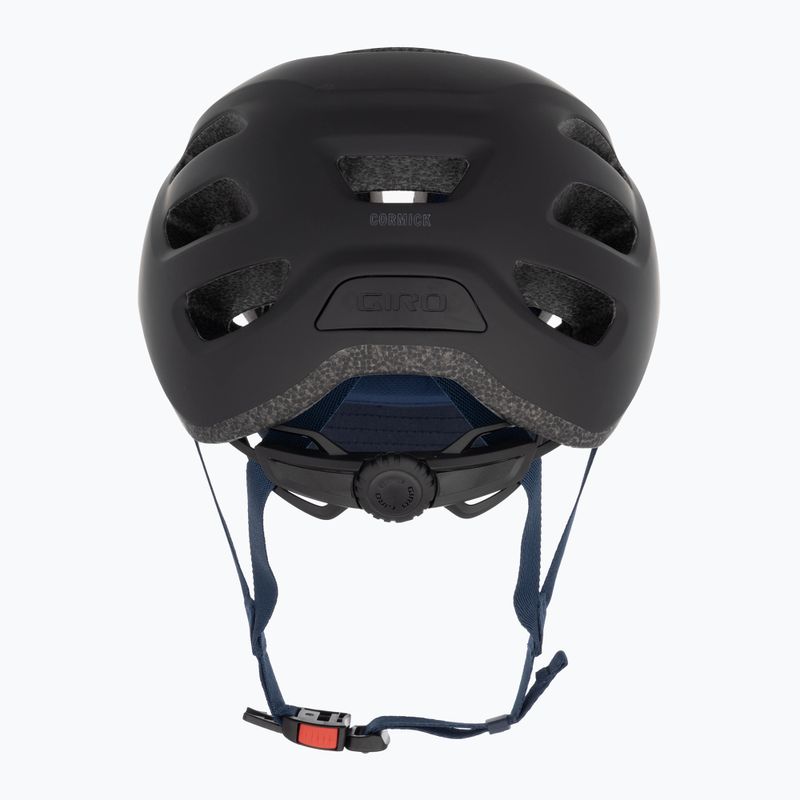 Cyklistická helma Giro Cormick XL matte black/dark blue 3