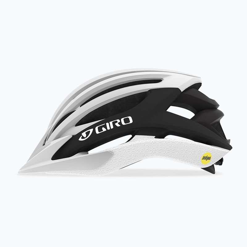 Cyklistická přilba Giro Artex Integrated MIPS matte white/black 2