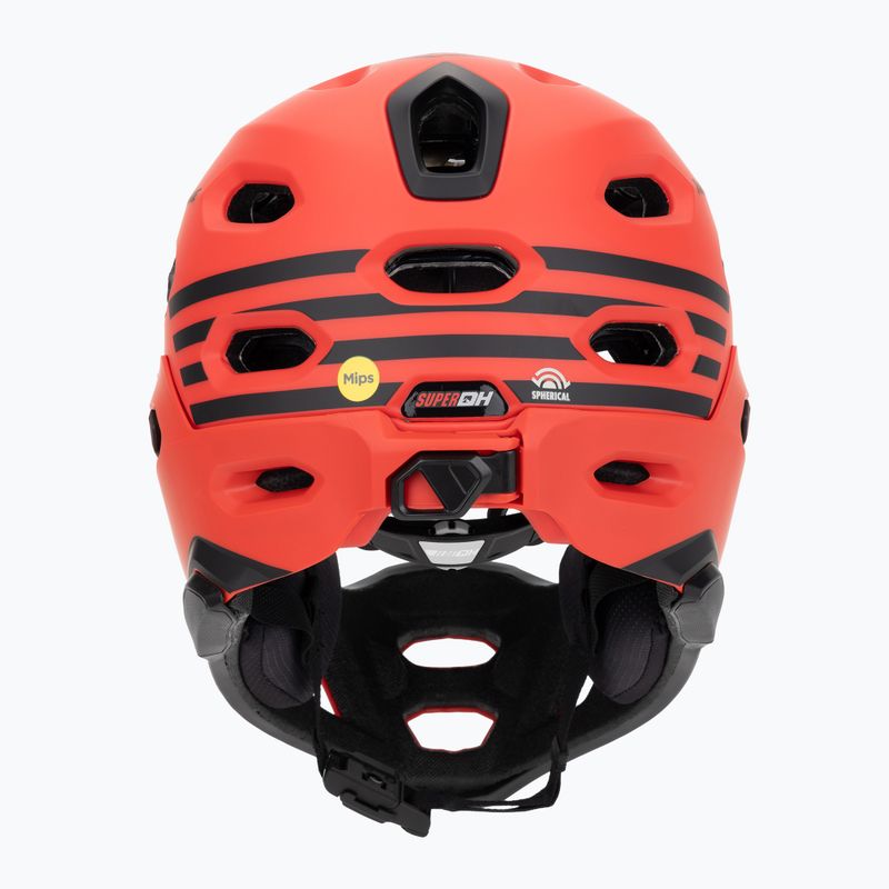 Cyklistická helma Bell FF Super DH MIPS Spherical fasthouse matte gloss red/black 4