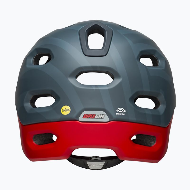 Cyklistická přilba Bell FF Super DH MIPS Spherical prime matte blue/crimson 5