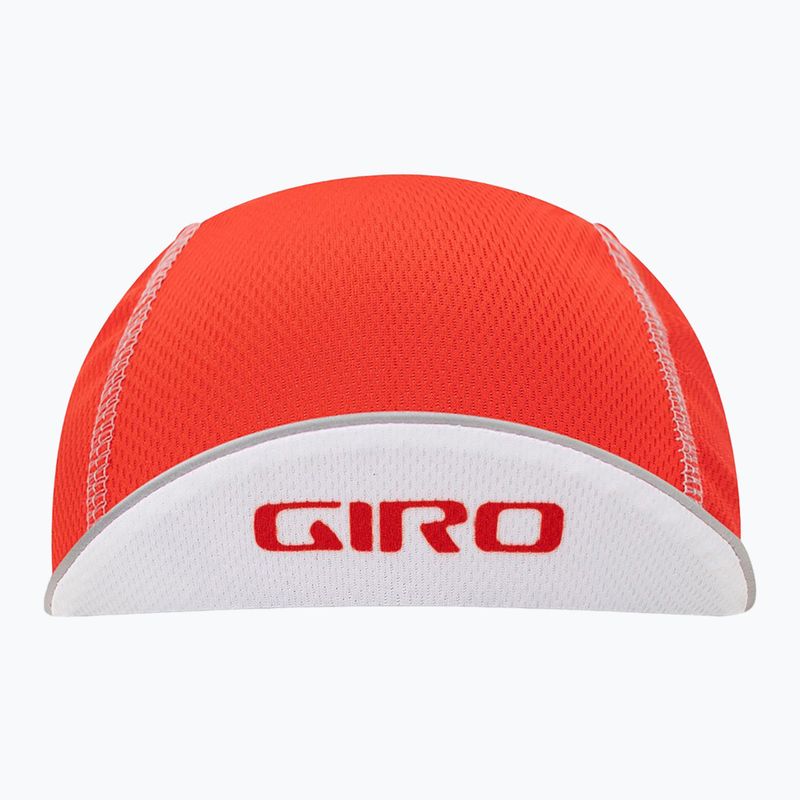 Cyklistická čepice Giro Peloton bright red 2