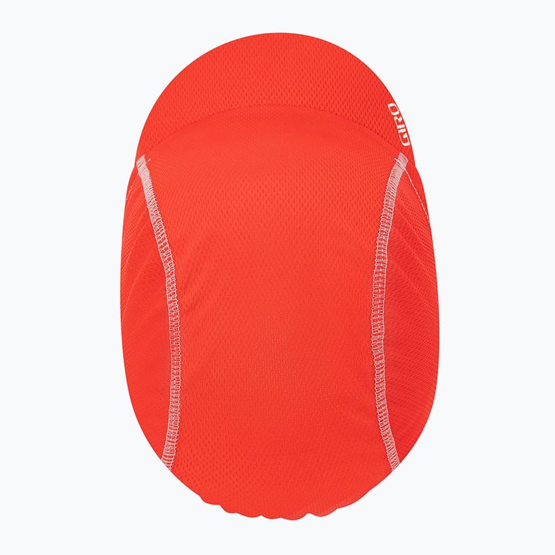 Cyklistická čepice Giro Peloton bright red 3