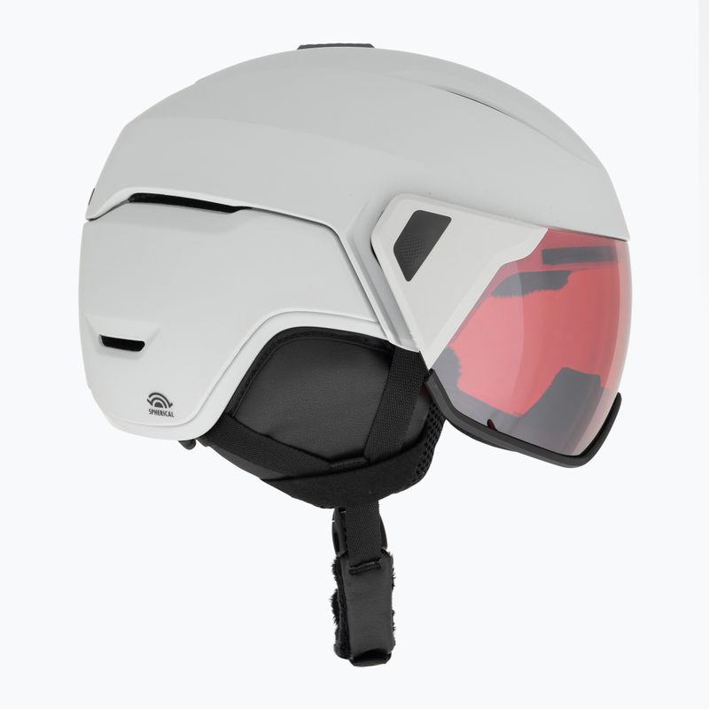 Lyžařská helma  Giro Orbit Spherical matte light grey/vivid ember 4