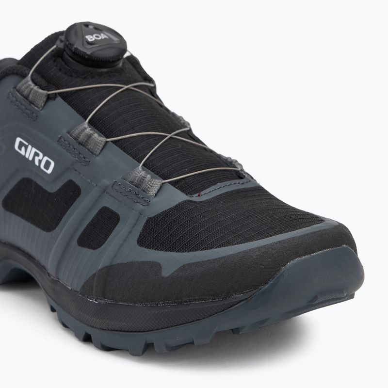 Pánské MTB cyklistické boty Giro Gauge Boa dark shadow/black 7