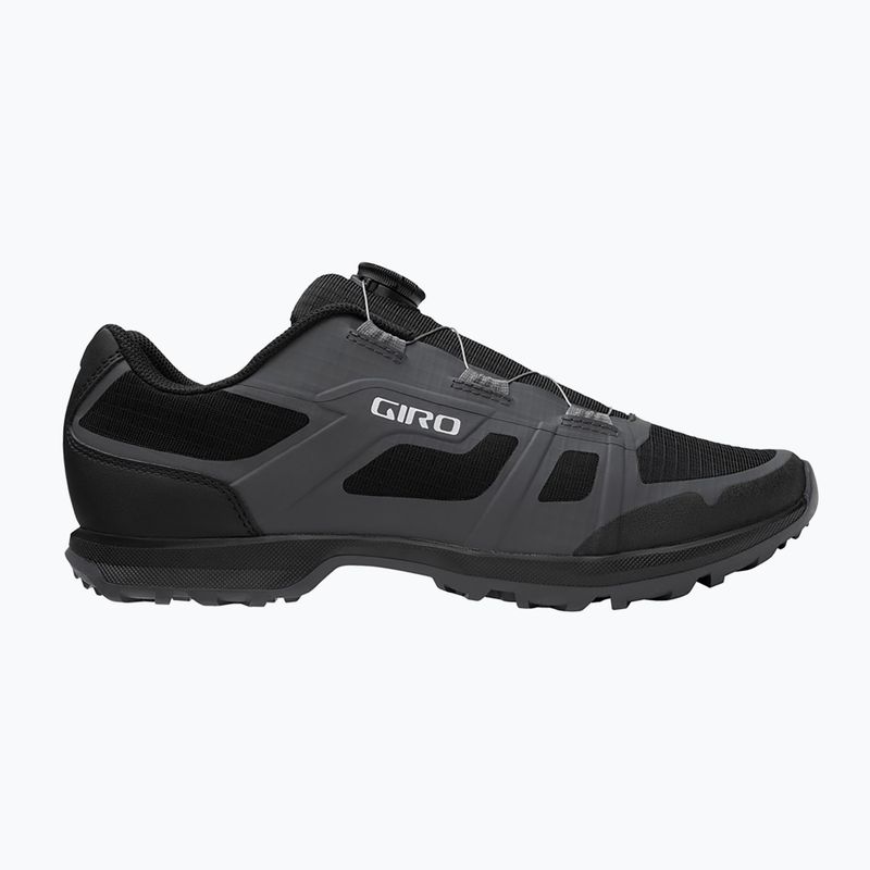 Pánské MTB cyklistické boty Giro Gauge Boa dark shadow/black