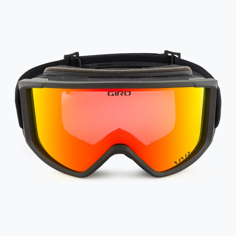 Lyžařské brýle Giro Index 2.0 black wordmark/vivid ember 2