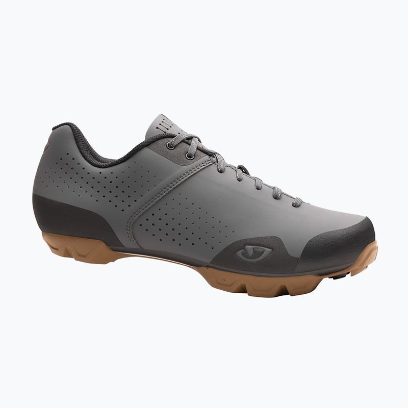 Pánské MTB cyklistické boty Giro Privateer Lace dark shadow rubber 2