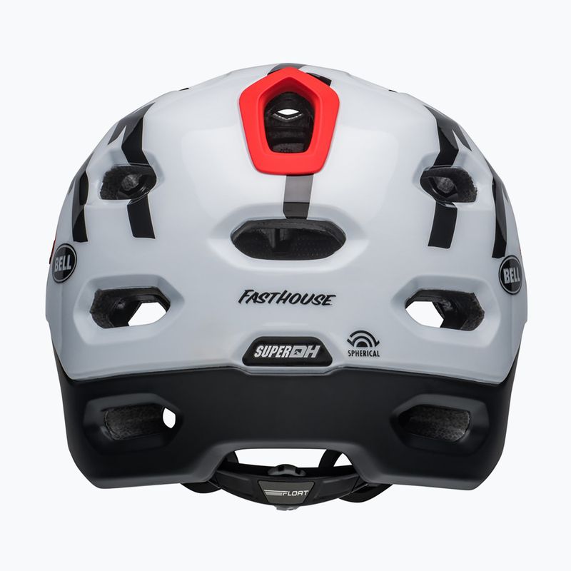 Cyklistická přilba Bell FF Super DH MIPS Spherical fasthouse matte gloss black/white 5