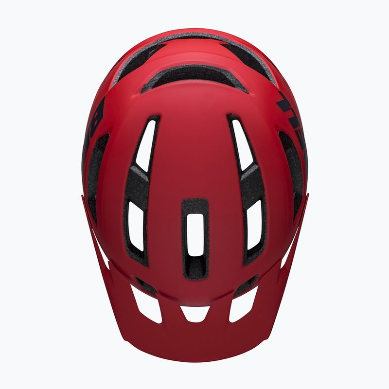 Cyklistická přilba Bell Nomad 2 matte red 4