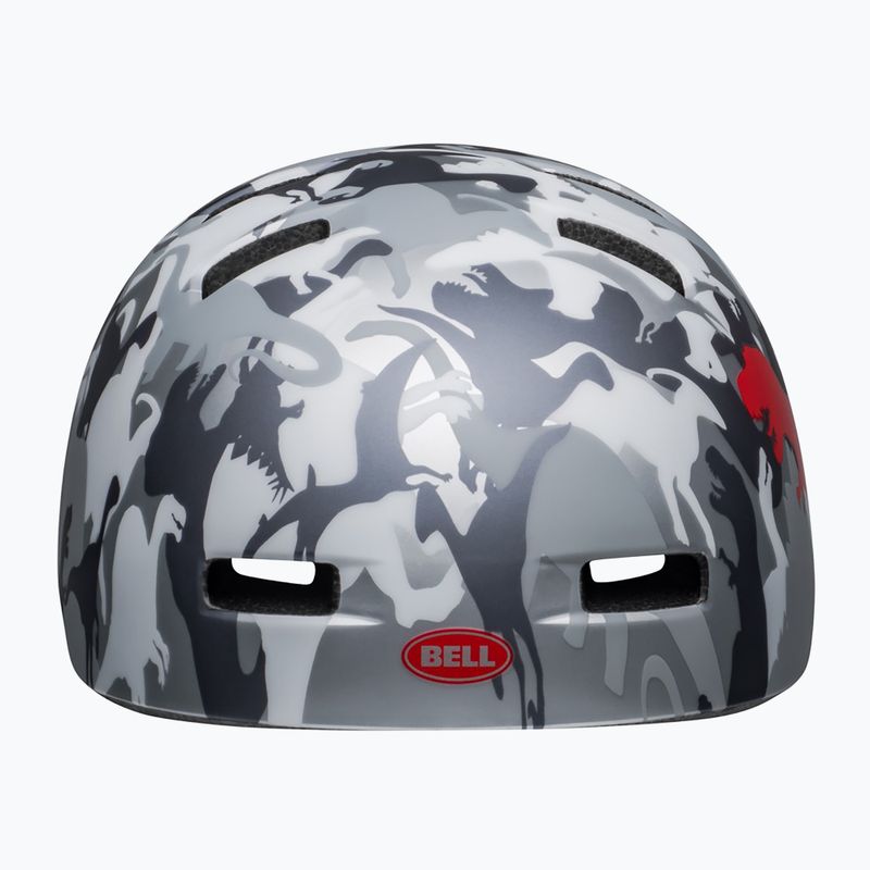 Dětská cyklistická přilba Bell Lil Ripper matte gray silver/camosaurus 4