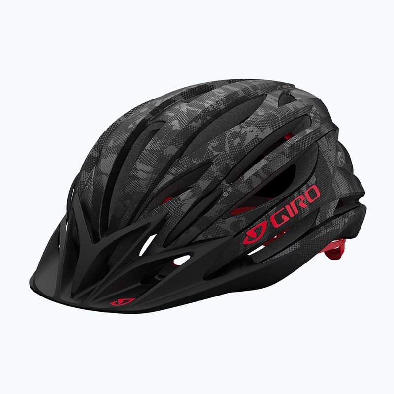 Cyklistická přilba Giro Artex Integrated MIPS matte black crossing