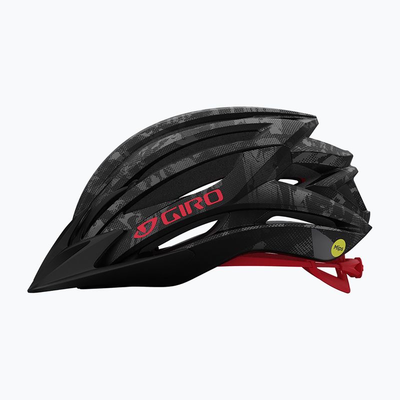 Cyklistická přilba Giro Artex Integrated MIPS matte black crossing 2