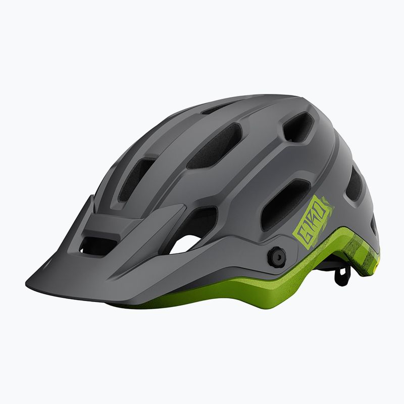 Cyklistická přilba Giro Source Integrated MIPS matte metallic black/ano lime