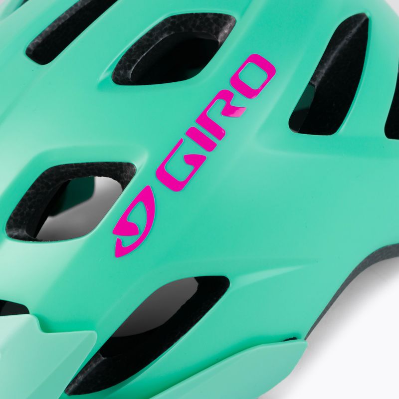 Cyklistická přilba Giro Verce Integrated tyrkysová 7140875 7